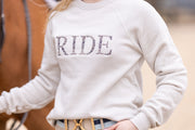 Lightweight Oatmeal RIDE Sweatshirt