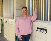 Boss Mare - Peach Equestrian Sweatshirt