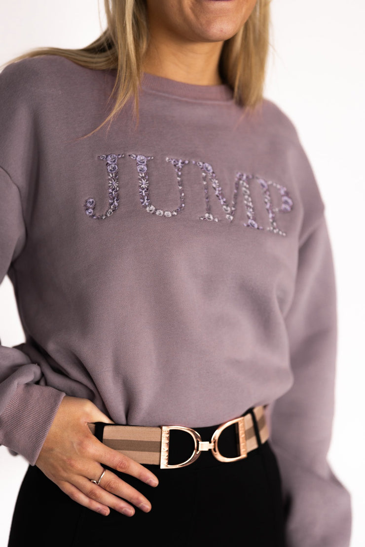 Jump - Lavender Equestrian Sweatshirt